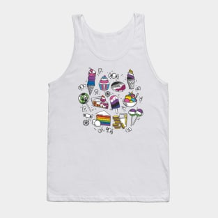 Sweet Pride Flags Tank Top